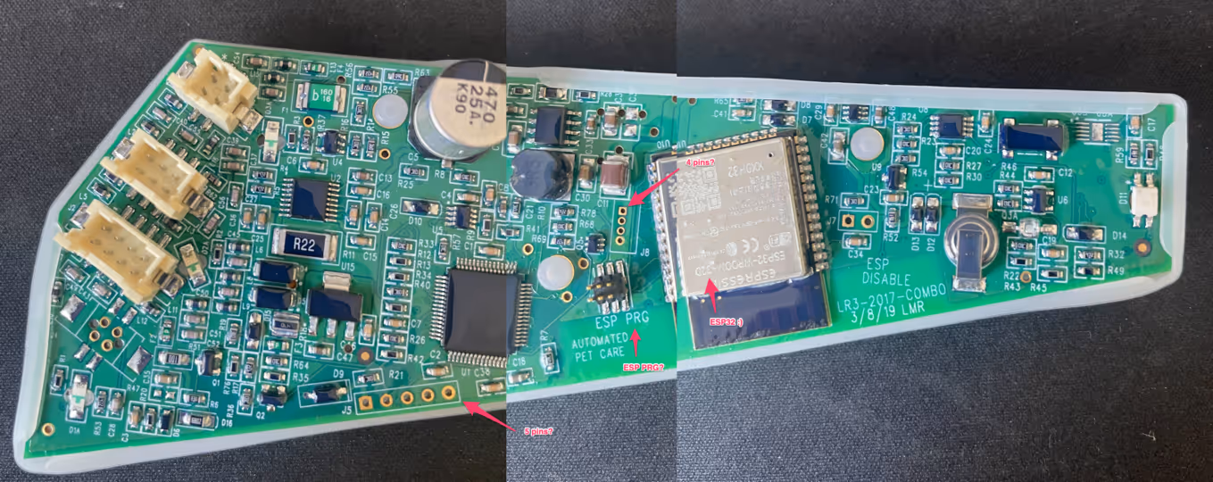 PCB front side.