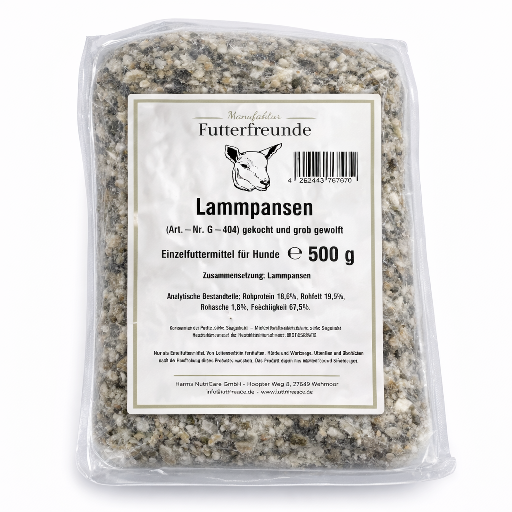 Napf mit Tierfutter
