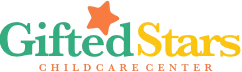 Text logo reading Gifted Stars with a star icon replacing the letter A in Stars.