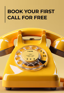 book your first call for free