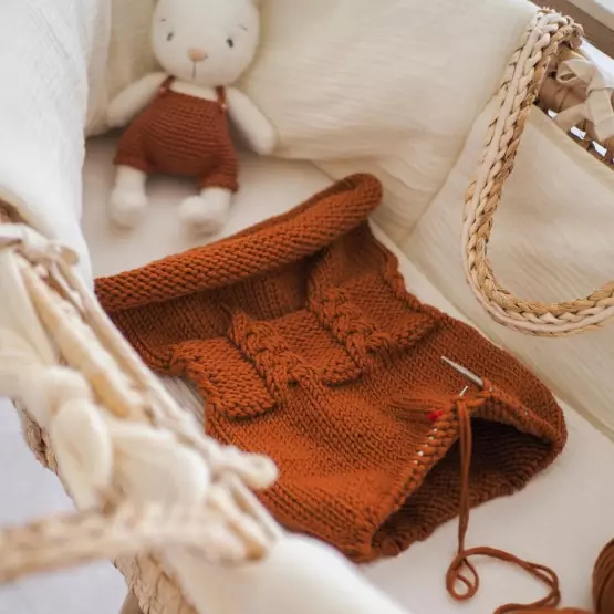 Kit "Je tricote mon cocon" 100% Mérinos