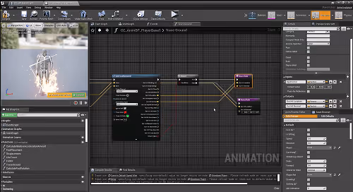 Foxtale Studio Building custom game logic using Unreal Engine Blueprints.