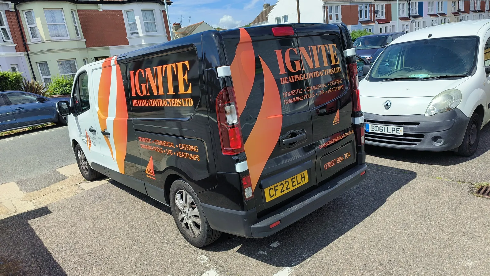 Branded fleet van
