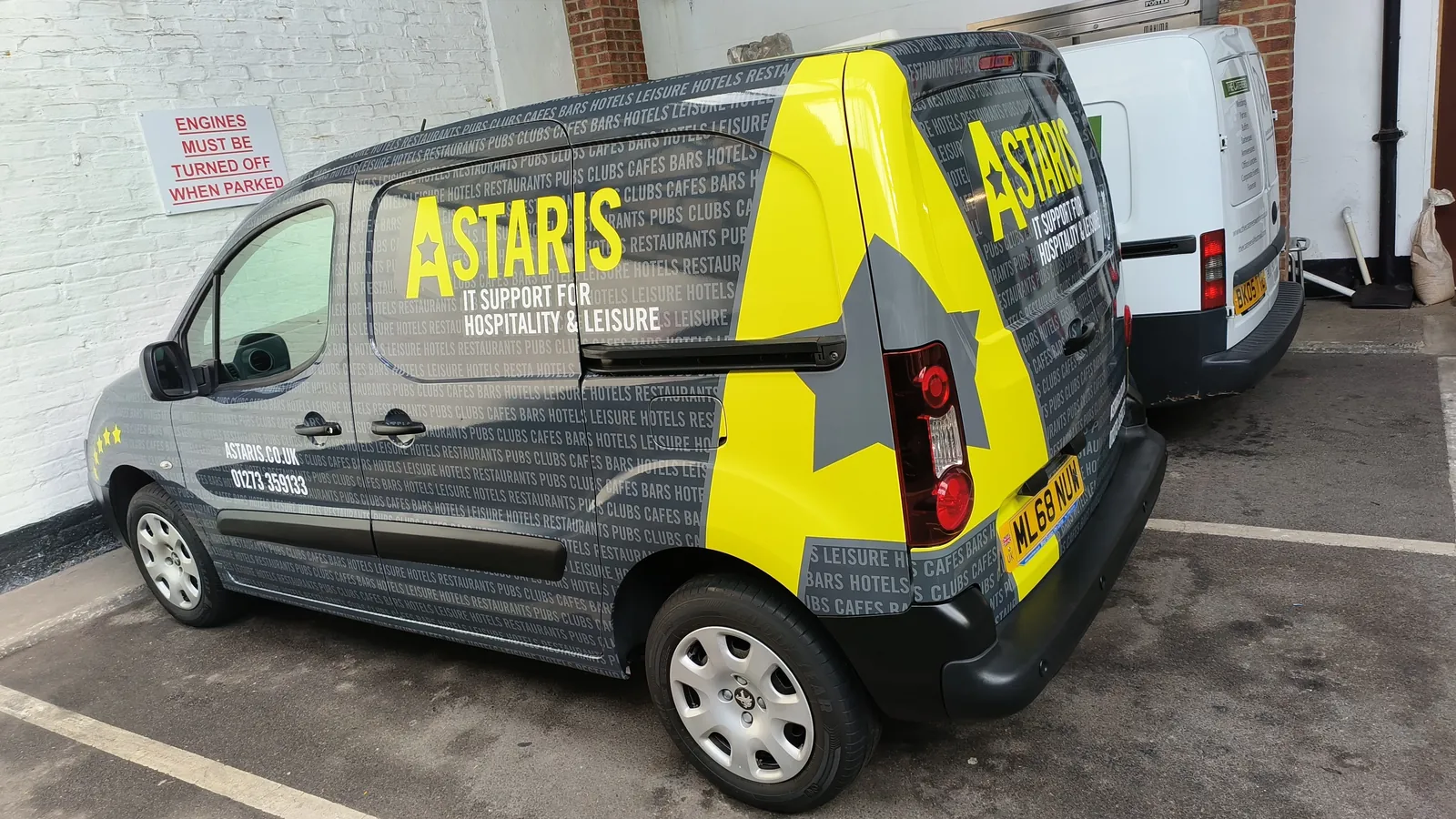 Full van wrap by Odysea Signs