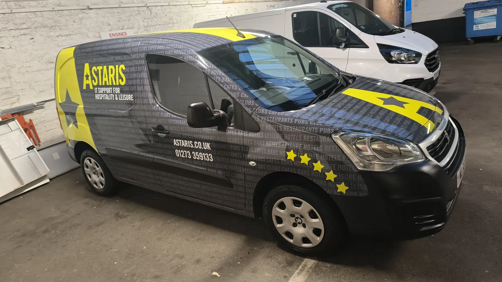 Fleet vehicle wrap