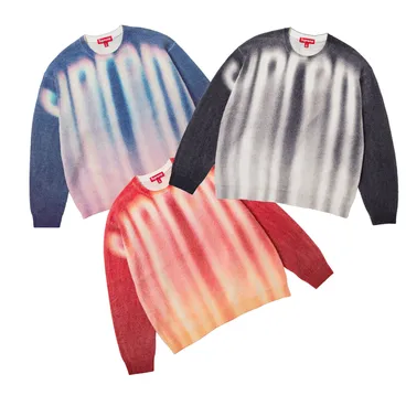 Supreme Blurred Logo Wool Sweater (3 Variants)