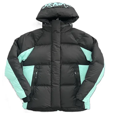 Syna World Down Puffer Jacket Black/Blue