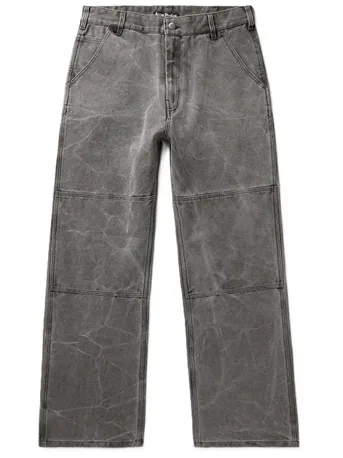 Acne Studios Canvas Pants Washed Grey