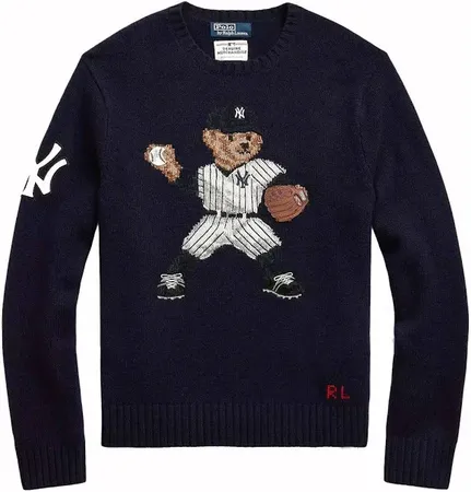 Polo Ralph Lauren MLB Bear Knit Sweater