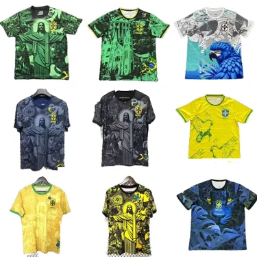 Bunch of Brazil Football Jerseys (67 Variants)
