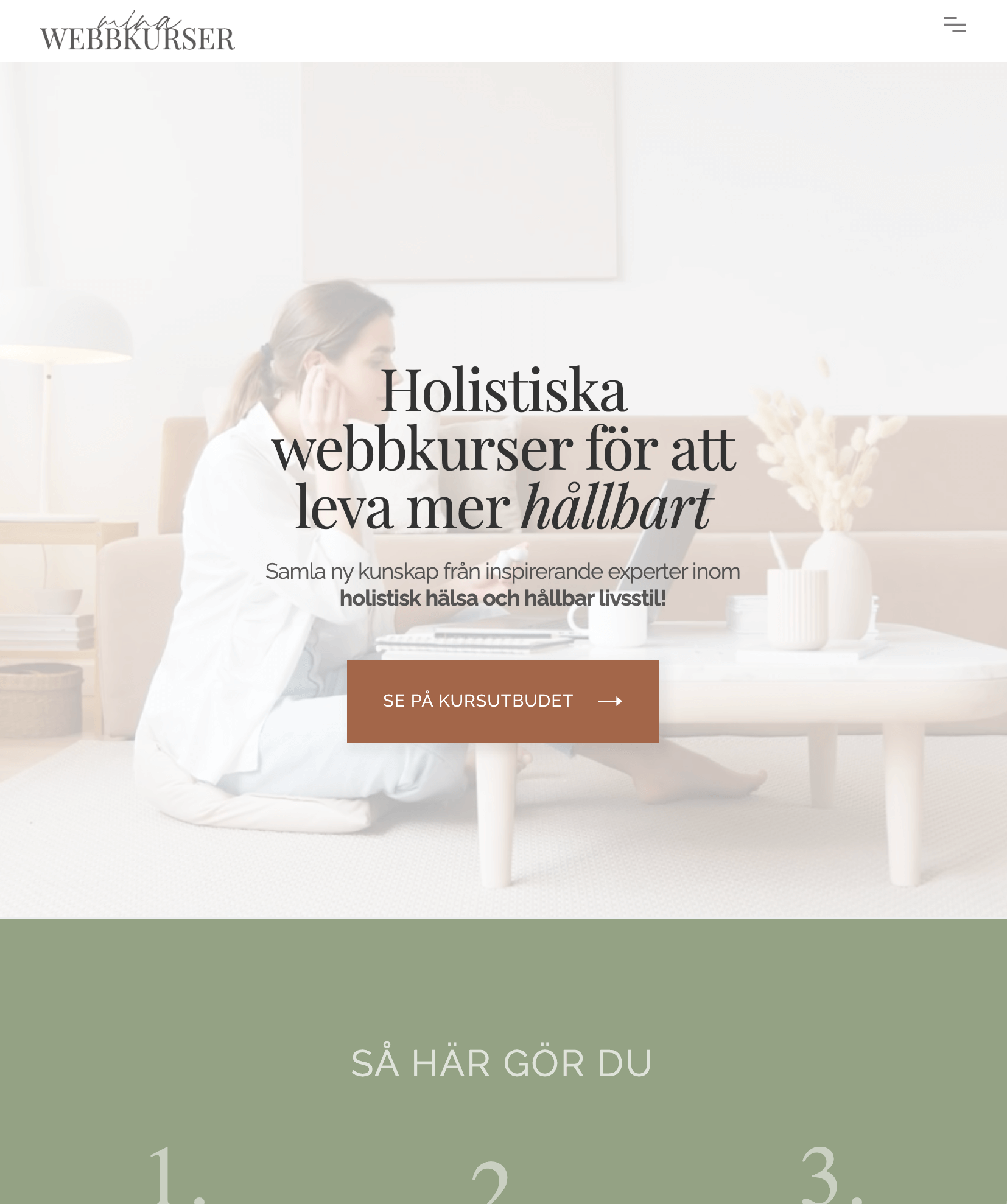 Person sitting cross-legged on the floor in a cozy living room, reading with a cup of coffee on a low table.