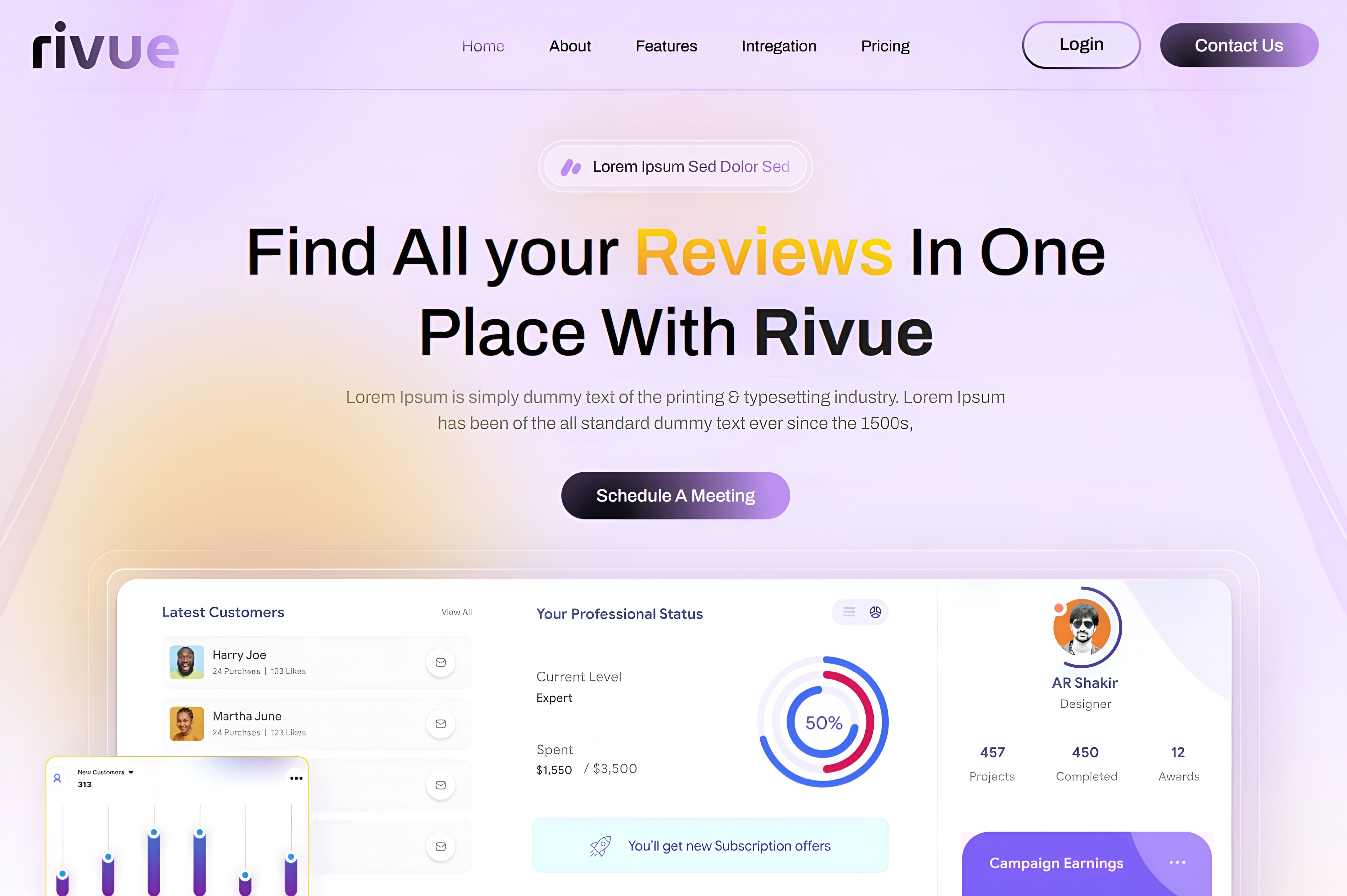 site profile thumbnail