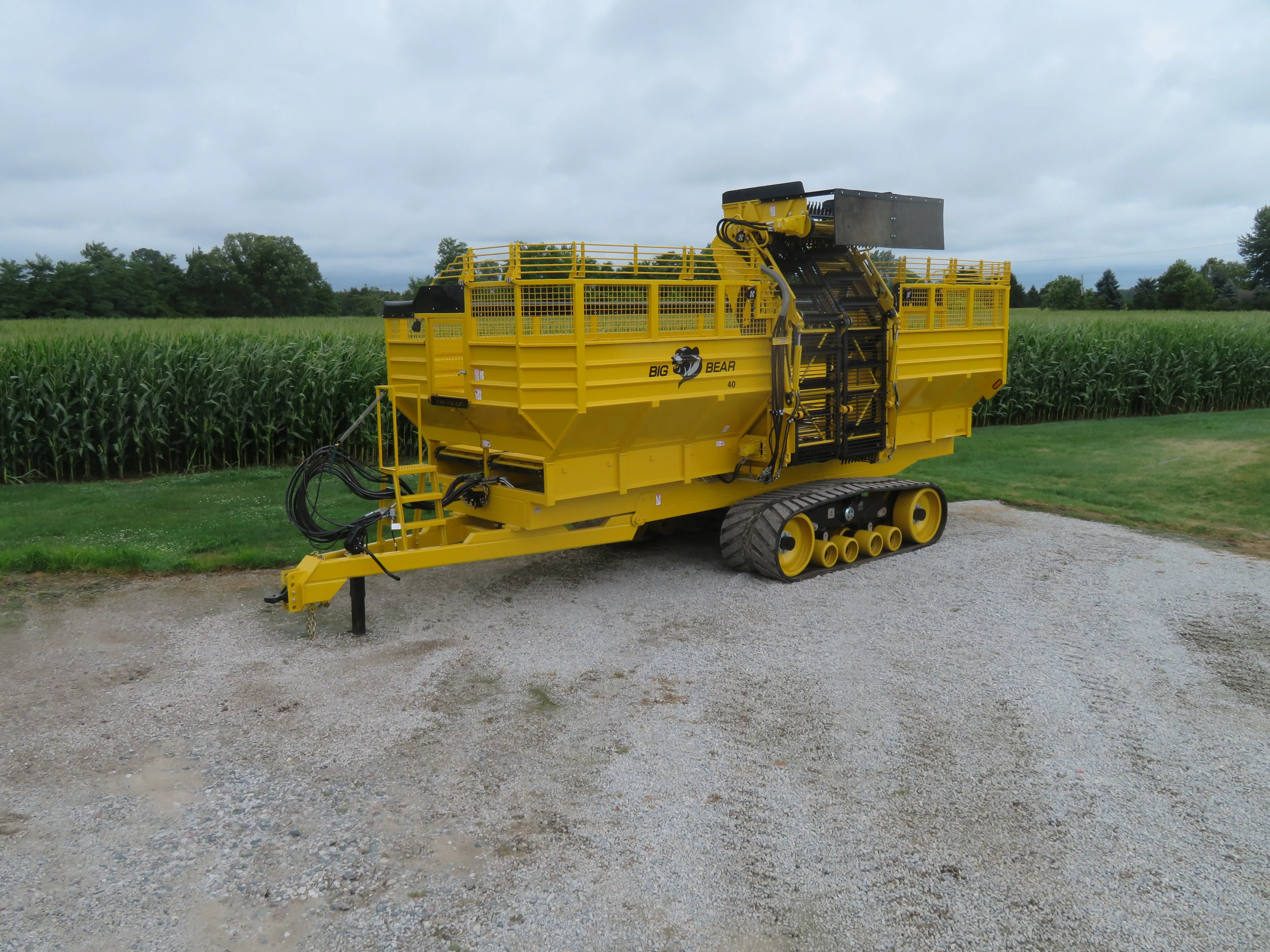 image of tractors in action for an agricultural services business