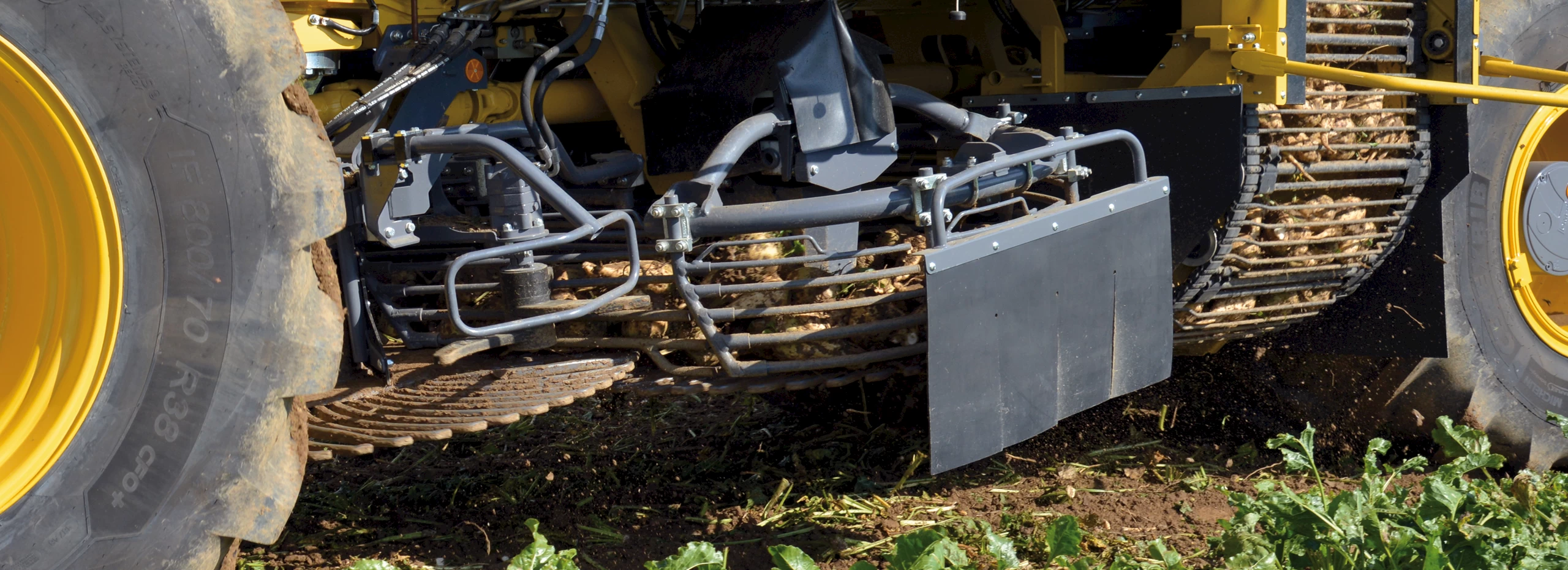 The cleaning turbines on a ROPA Tiger 6s