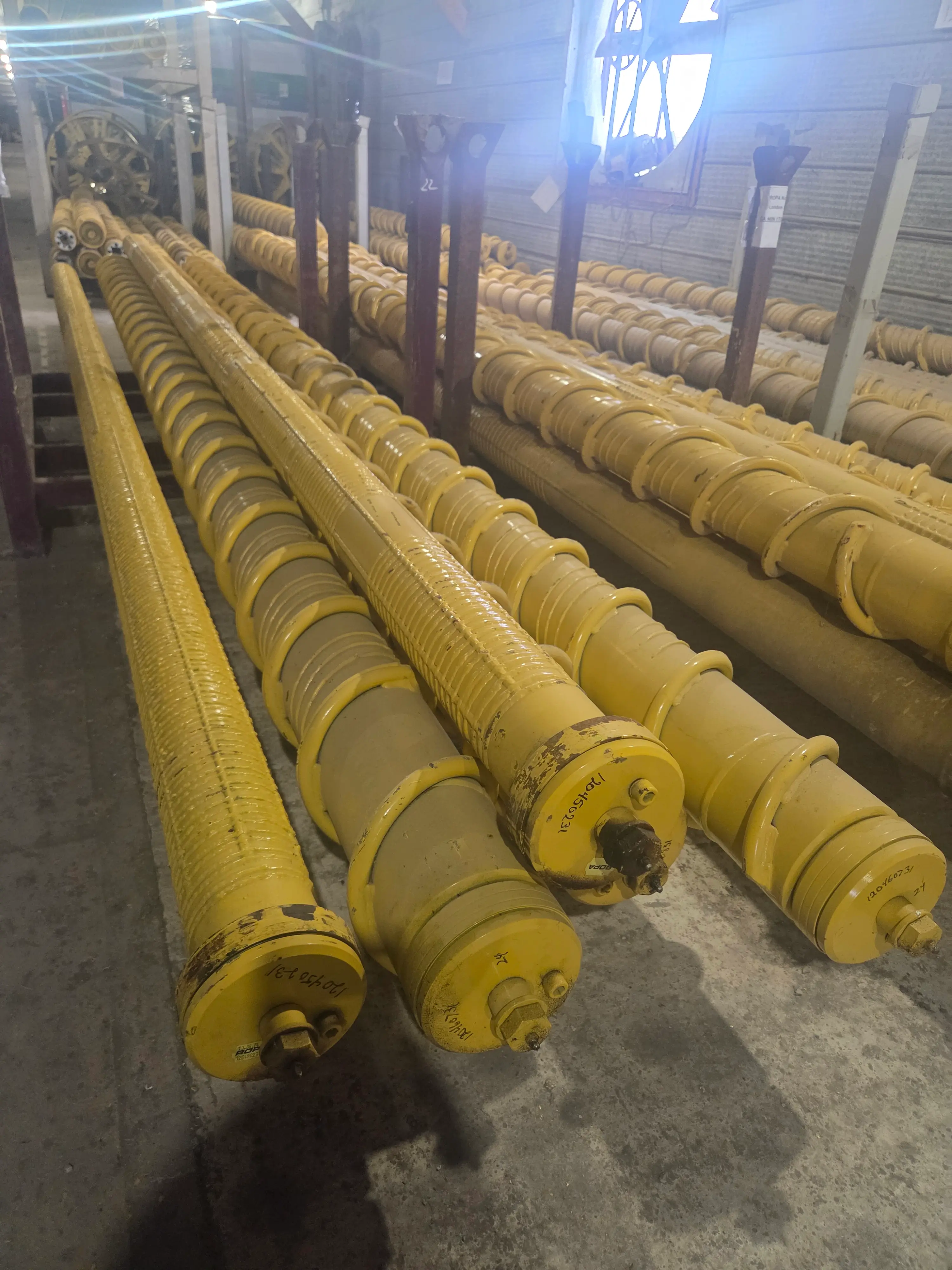 Rolls stored in inventory at ROPA North America
