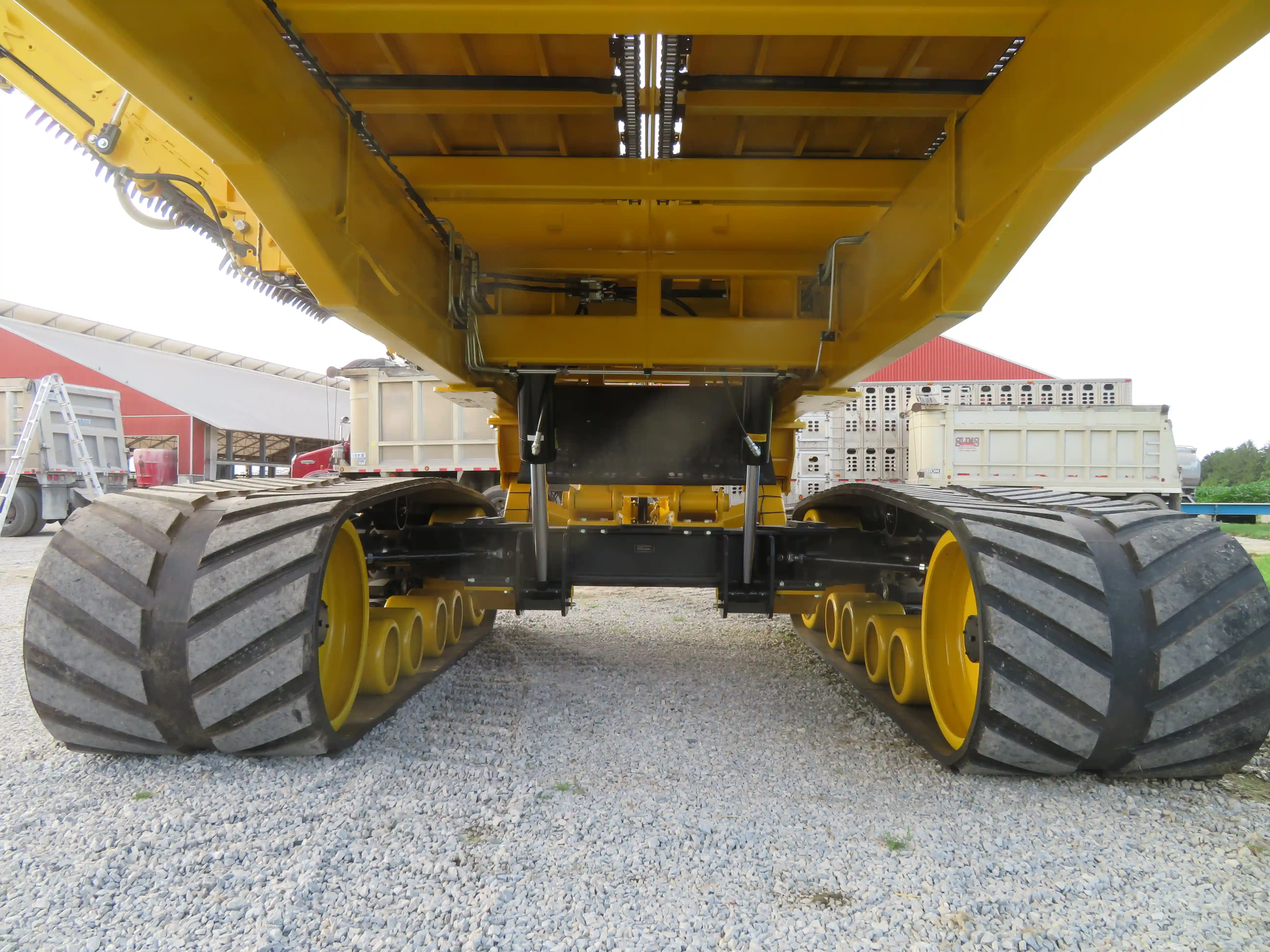 Big Bear lift kit underside view - rear