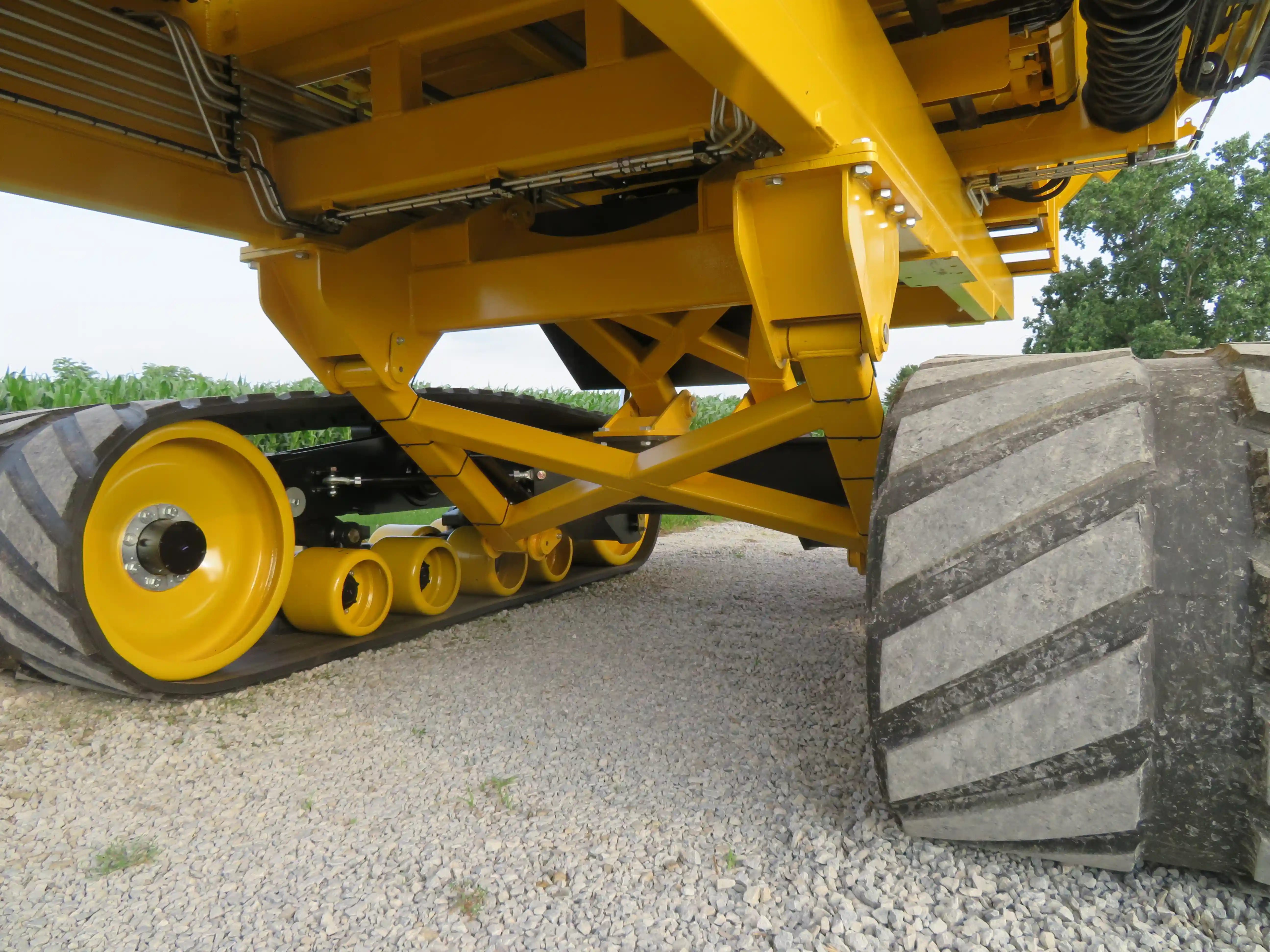 Big Bear lift kit front underside view