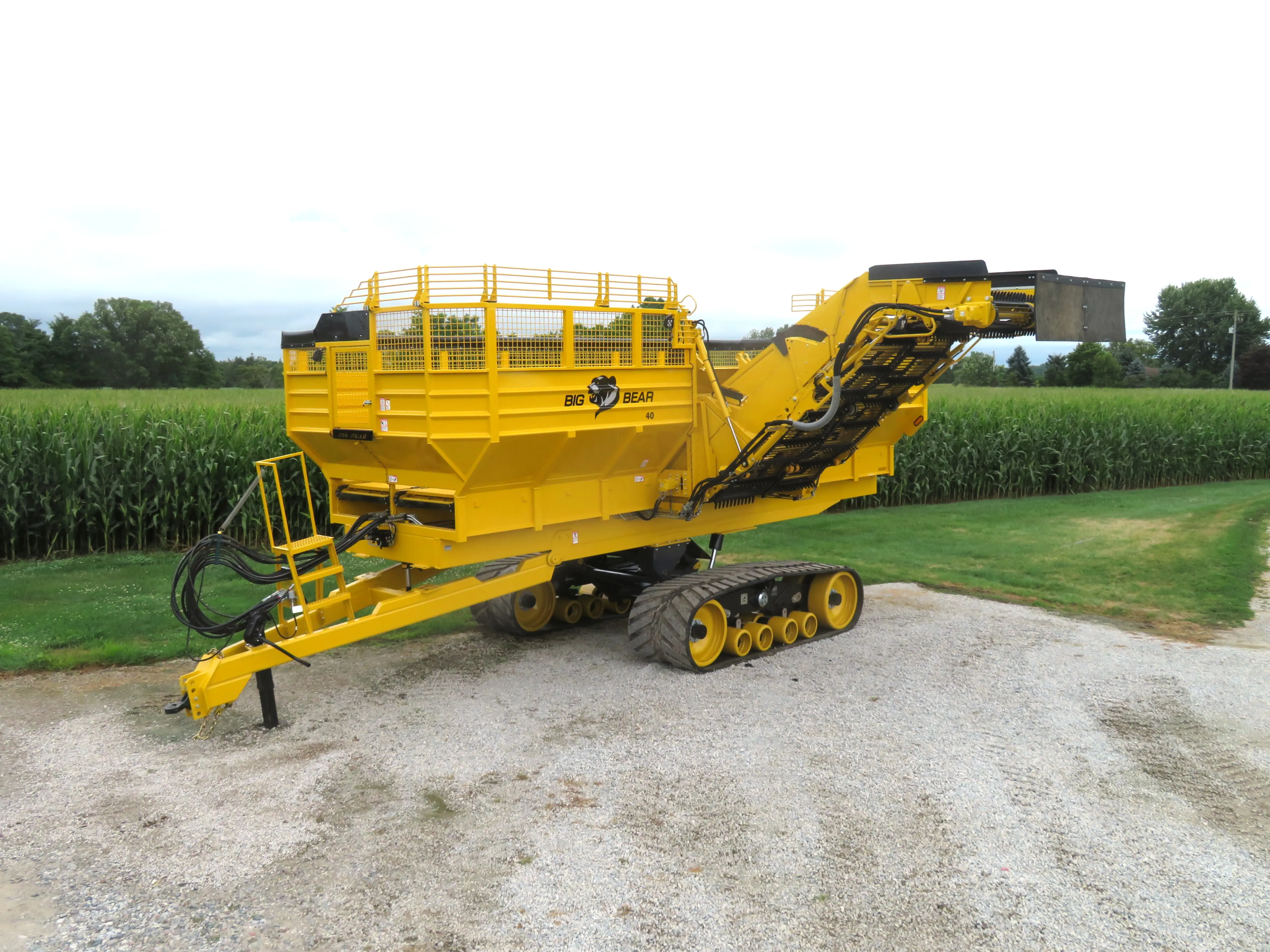 Big Bear with lift kit raised iso view