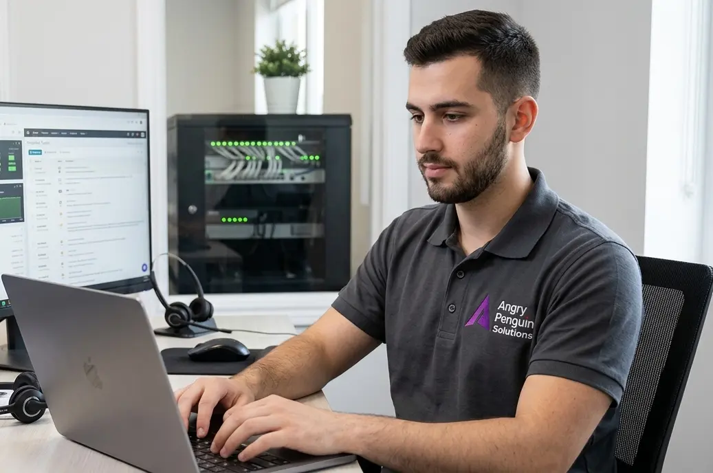 Friendly team delivering managed IT support and small business IT support in Calgary.
