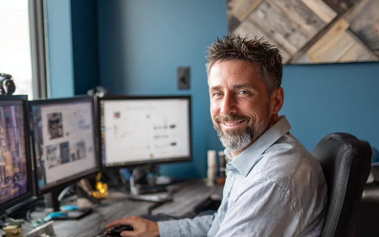 Small businesses planning tech trends for 2026 with business technology roadmap