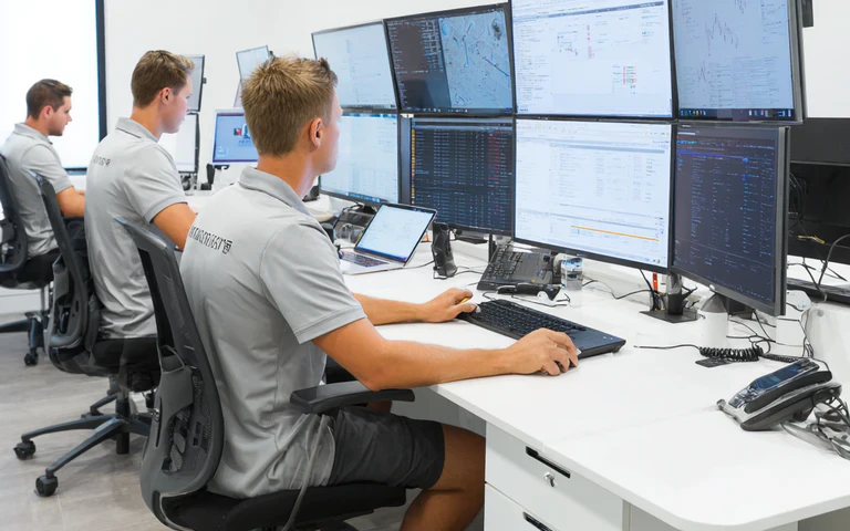 Co-managed IT service meeting