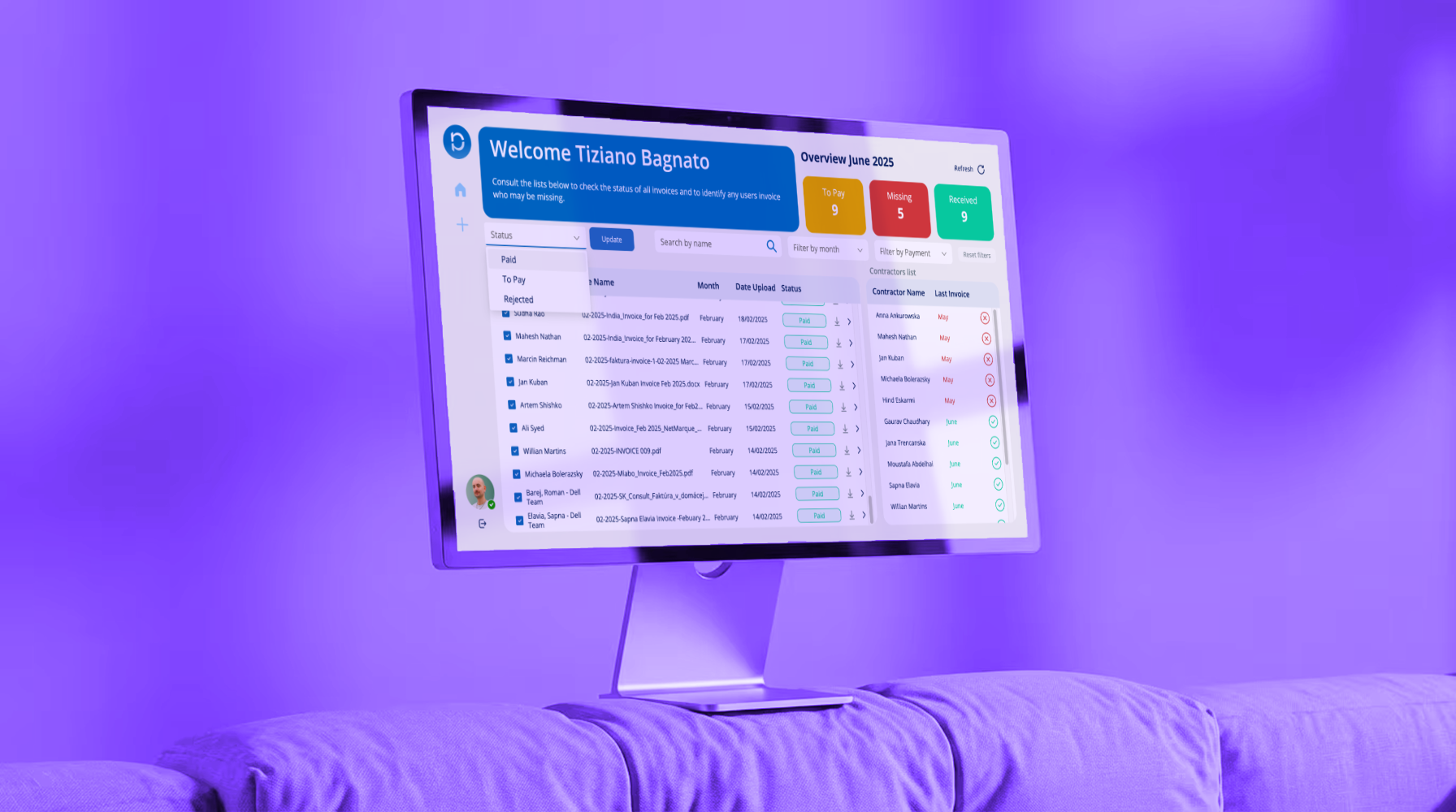 Finance Automation Portal