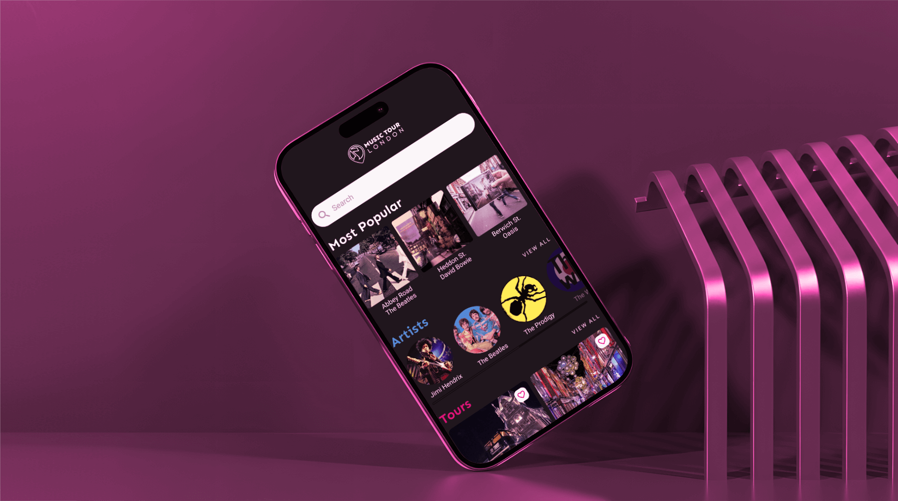 Music Tour London App