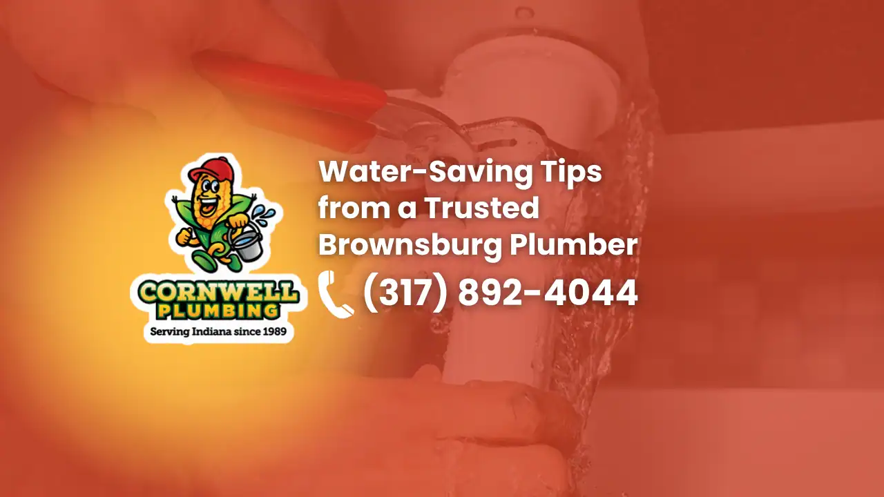 Professional plumbing services from Cornwell Plumbing, serving Indiana since 1989. Call (317) 892-4044 for trusted plumbing solutions, water-saving tips, and emergency repairs in Brownsburg.