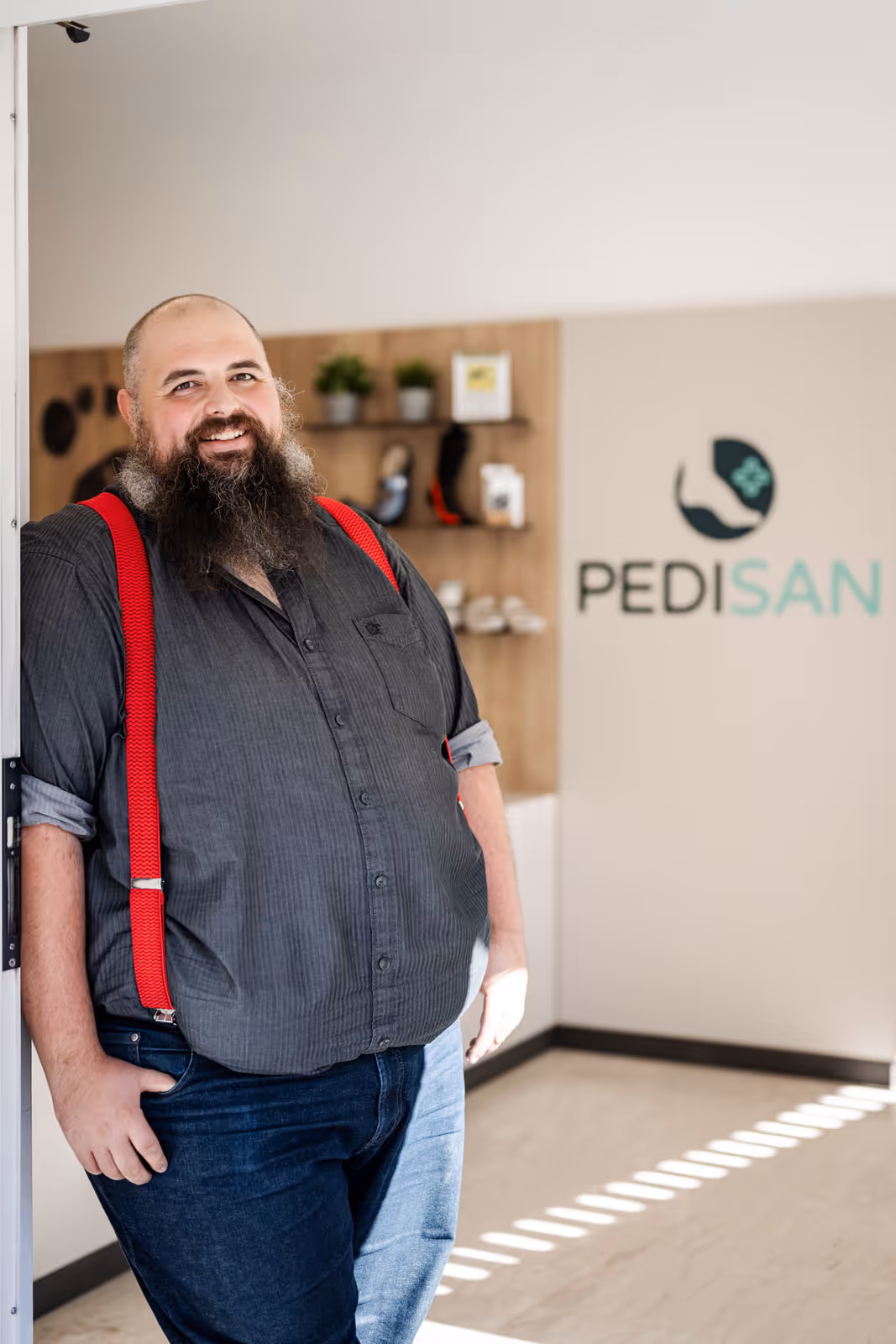 Felix im Einlagenstudio