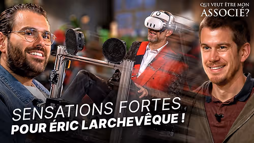 Extraits de l’émission - Éric Larchevêque teste les montagnes russes dans un grand huit