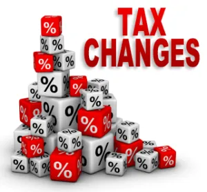 Breaking News – Tax Changes Coming