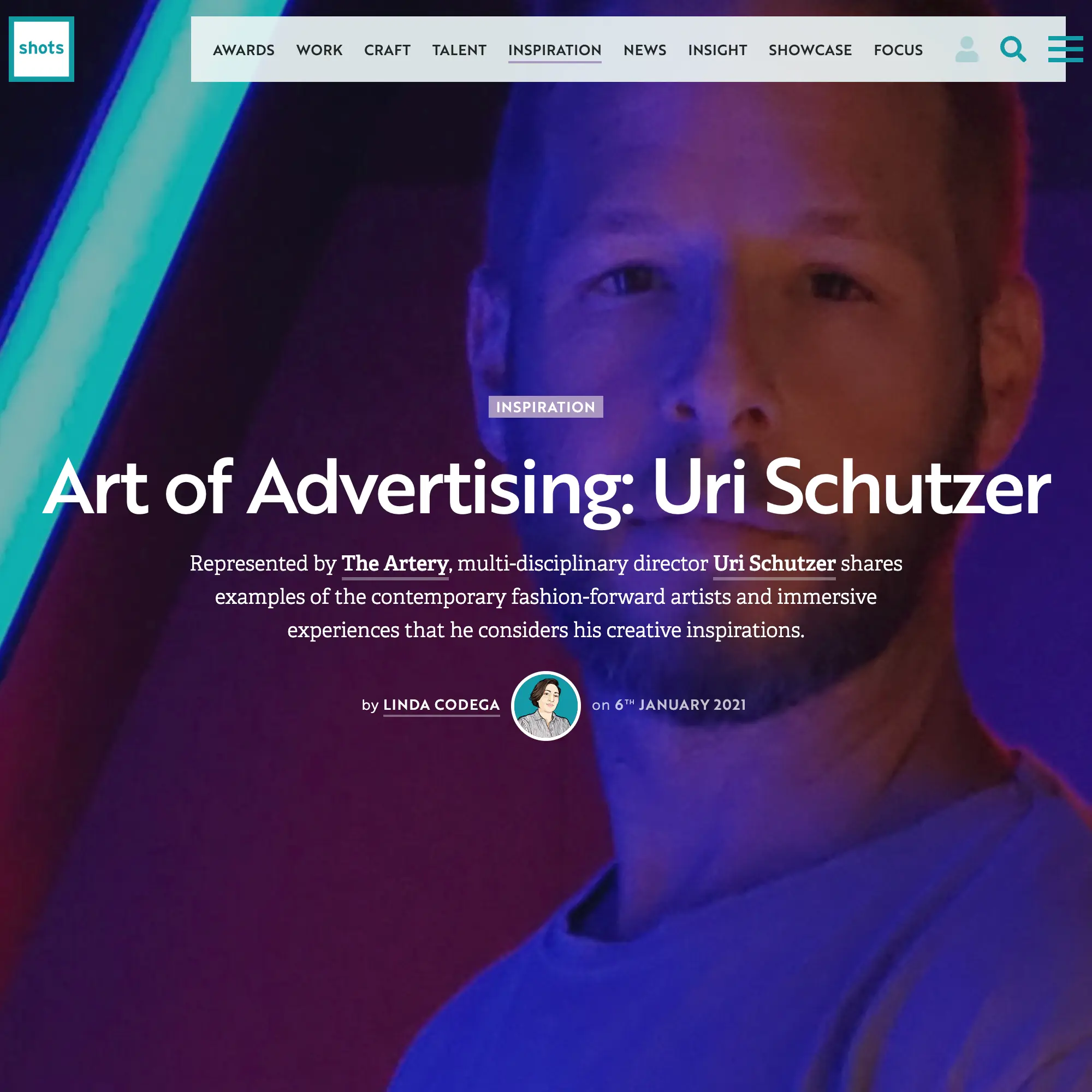https://www.shots.net/news/view/art-of-advertising-uri-schutzer