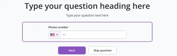 Customizable quiz question interface for Shopify shoppers