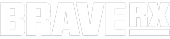 A bold logo of BraveRX