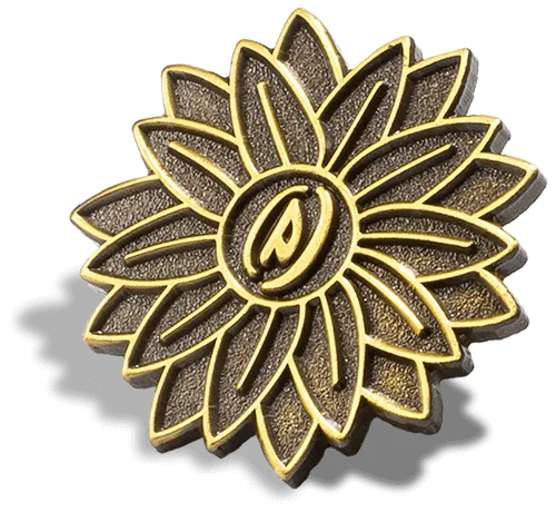 die-struck-pin