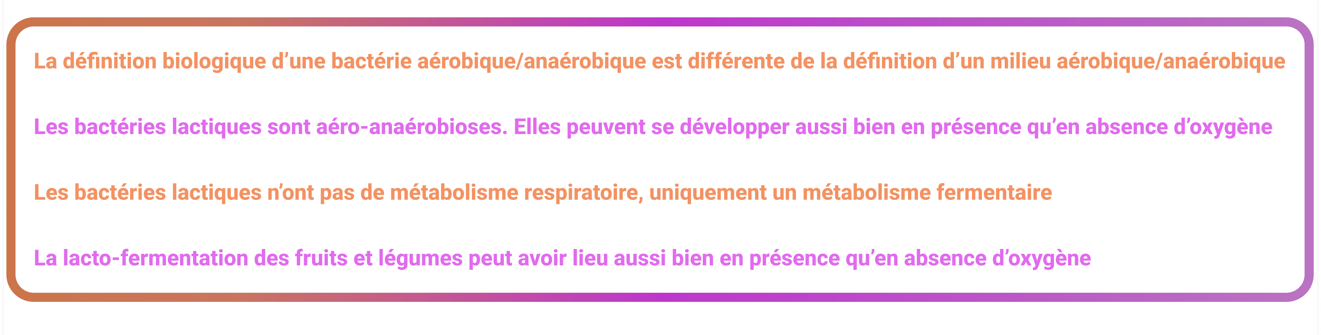 Mode fermentaire des bactéries lactiques