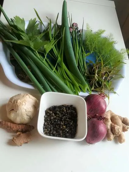 Pâte de curry lacto-fermentée