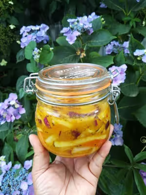 Achard chou-abricots