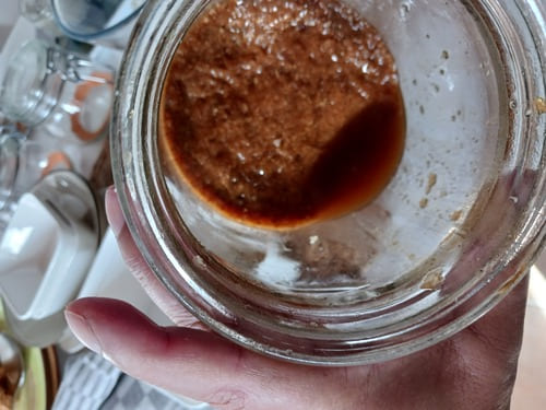 Tamari de miso en surface