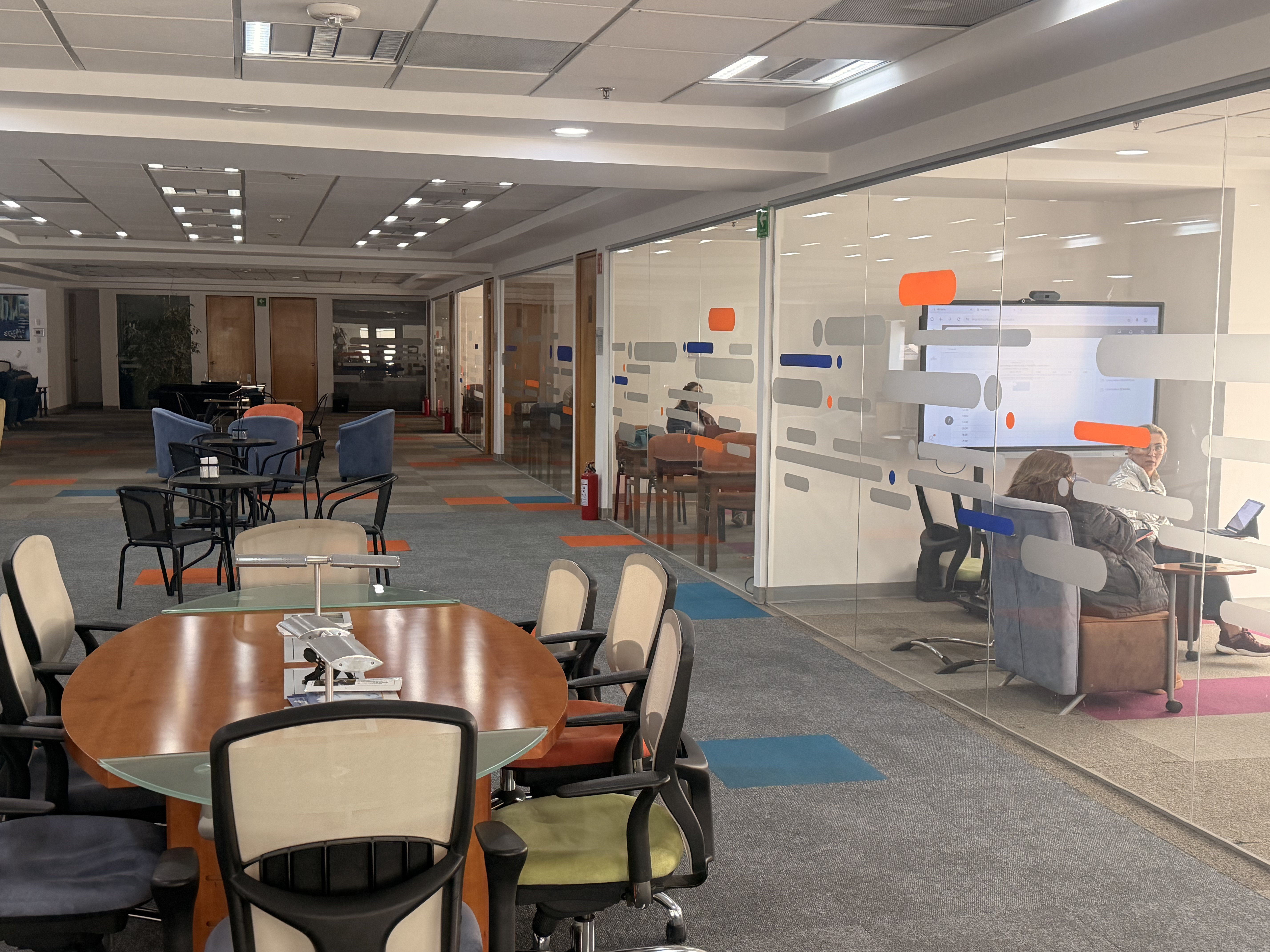 image of tech conference scene