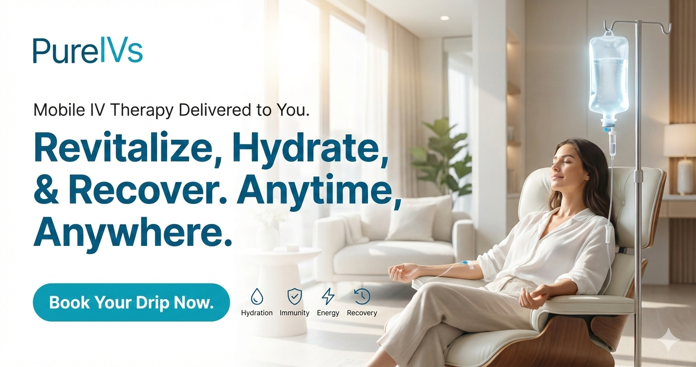 #1 Mobile IV Therapy in NYC | Pure IVs