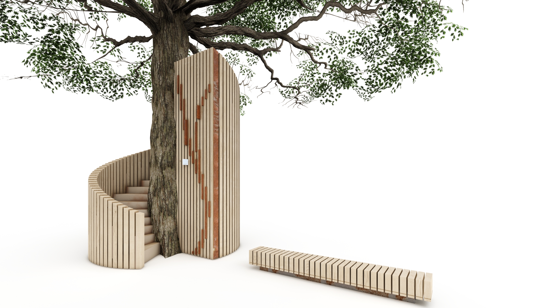 [digital project] image of digital artwork presentation for graphic design studio