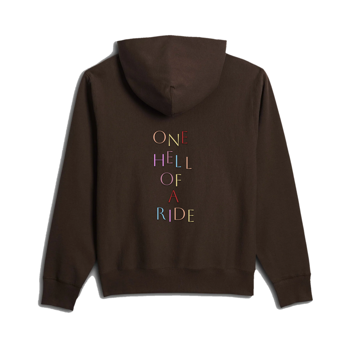Carnival Hoodie — Espresso, back
