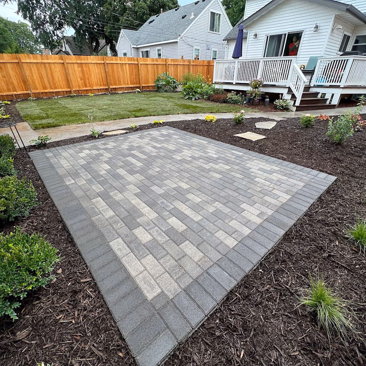 paver patio completed project near me 
