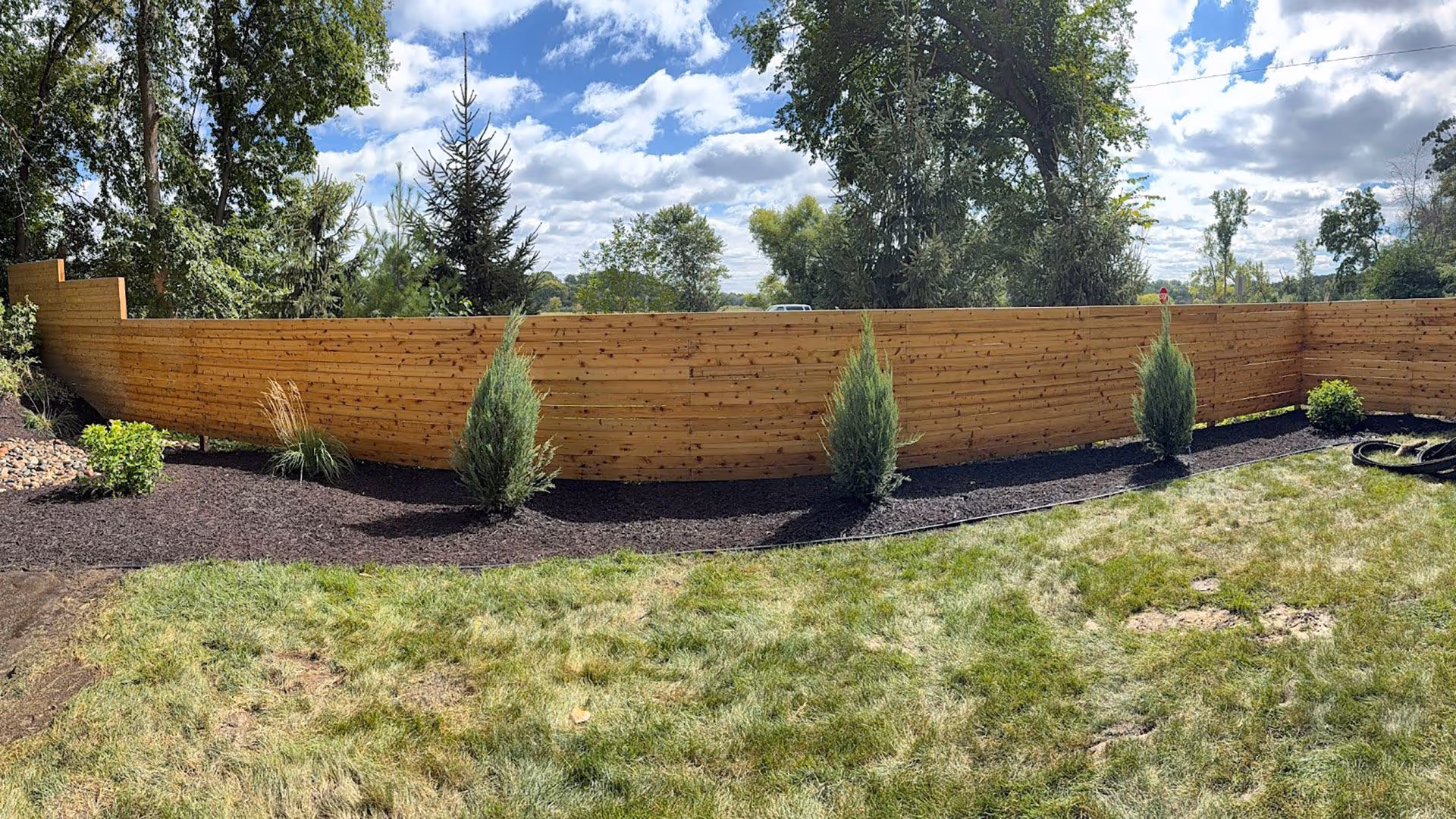 fresh mulch and landscaping by sota landscaping near me