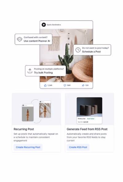 image shows ad campaign layout