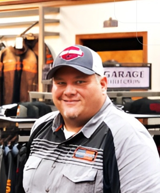 Eric Fuchs from Gowanda Harley-Davidson