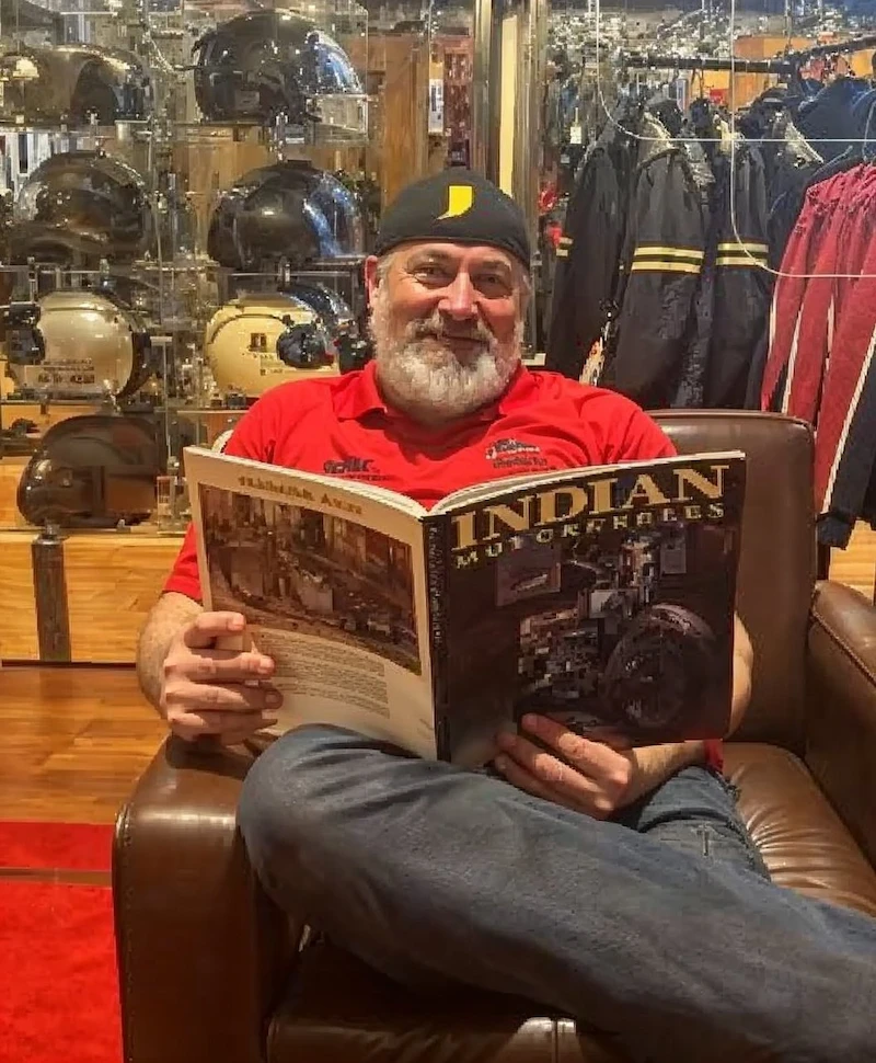 Will Paholak from Elkhart Indian Motorcycle 