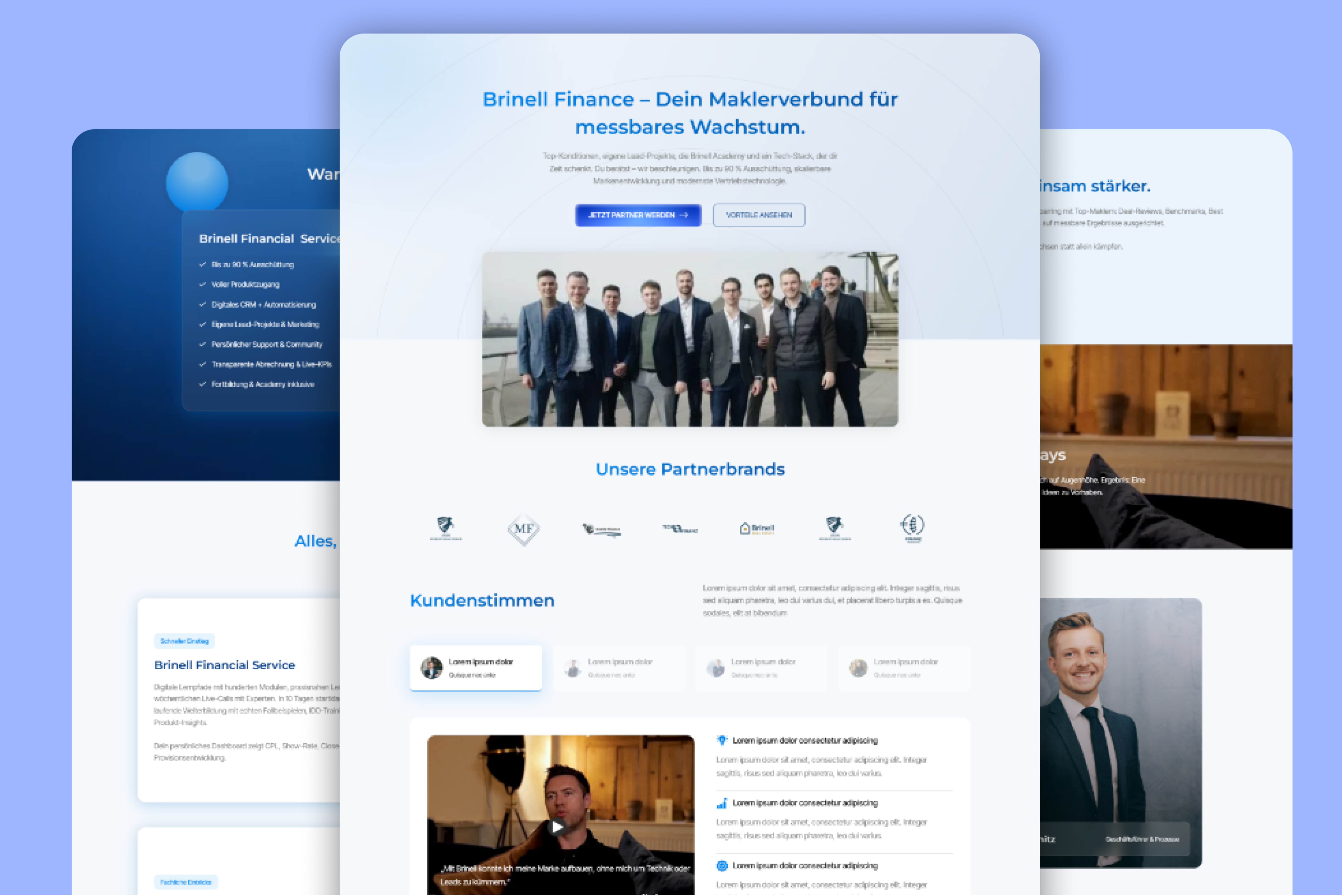 Finance Website Design thumbnail