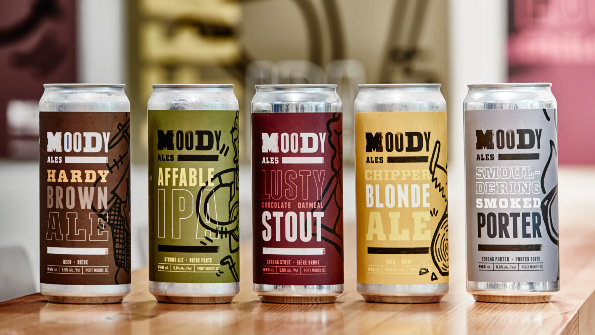 Moody Ales beer lineup